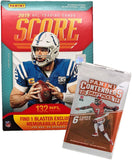 2019 Score NFL Football Blaster Box 132 Cards & 1 MEMORABILIA Card per Box plus a Bonus Pack
