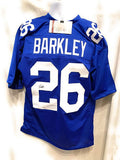 Saquon Barkley New York Giants Signed Autograph Custom Jersey JSA Witnessed Certified