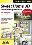 Sweet Home 3D Edition - Interior Design Planner with an additional 1100 3D models and a printed manual, ideal for architects and planners