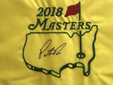 Patrick Reed signed 2018 Masters golf flag augusta national 2019 pga fed ex cup
