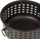 AmazonBasics 23.5 Inch Steel Lattice Fire Pit