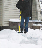 J&M JM Enterprises TV206972 Snowplow Snow Pusher, 36", White