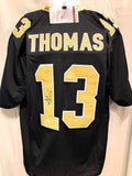 Michael Thomas New Orleans Saints Signed Autograph Black Custom Jersey JSA Witnessed Certified