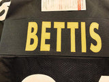 Jerome Bettis Pittsburgh Steelers Signed Autograph Custom Black Jersey JSA Witnessed Certified