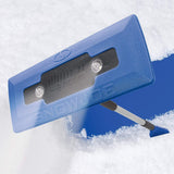 SJBLZD-LED 4-In-1 Telescoping Snow Broom + Ice Scraper | Headlights (Blue)