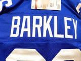Saquon Barkley New York Giants Signed Autograph Custom Jersey JSA Witnessed Certified