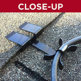 Asphalt Shingle Roof Clips for Installing Heat Tape, Prevent Ice Dam Damage, Silver