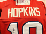 DeAndre Hopkins Houston Texans Signed Autograph Red Custom Jersey JSA Wintessed Certified