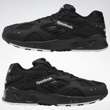 MEN'S REEBOK AZTREK 93 SHOES BLACK / WHITE