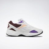 MEN'S REEBOK AZTREK 96 REINVENTED SHOES WHITE / PORCELAIN / LUX MAROON