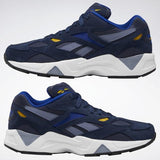 MEN'S REEBOK AZTREK 96 SHOES COLLEGIATE NAVY / HERITAGE NAVY / WHITE