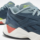 MEN'S REEBOK AZTREK 96 SHOES TURQUOISE / WHITE / CORAL / LIME