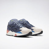 MEN'S REEBOK AZTREK 96 SHOES PALE PINK / NAVY