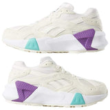 MEN'S REEBOK AZTREK DOUBLE CHALK / WHT / TEAL / AUBERGINE
