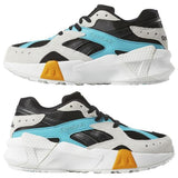 MEN'S REEBOK AZTREK DOUBLE X GIGI HADID BLACK / BLUE / GREY / GOLD