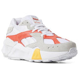 MEN'S REEBOK AZTREK DOUBLE X GIGI HADID WHITE / TRUE GREY / RED / GOLD