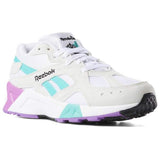 MEN'S REEBOK AZTREK WHITE / TURQUOISE / PURPLE
