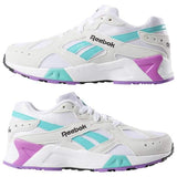 MEN'S REEBOK AZTREK WHITE / TURQUOISE / PURPLE