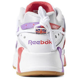 MEN'S REEBOK AZTREK R58 WHITE / SKULL GREY / GUAVA PUNCH