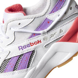 MEN'S REEBOK AZTREK R58 WHITE / SKULL GREY / GUAVA PUNCH