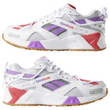 MEN'S REEBOK AZTREK R58 WHITE / SKULL GREY / GUAVA PUNCH
