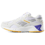 MEN'S REEBOK AZTREK WHITE / TRUE GREY / SOLAR GOLD / TEAM PURPLE