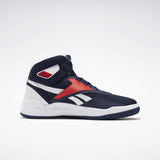 MEN'S REEBOK BB OS MID SHOES COLLEGIATE NAVY / WHITE / RADIANT RED