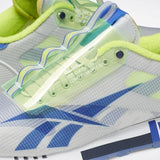 MEN'S REEBOK CLASSIC LEATHER ATI SHROUD SHOES SKULL GREY / NEON LIME / CRUSHED COBALT