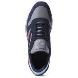 MEN'S REEBOK CLASSIC LEATHER COLD GREY / NAVY / WHITE / RED
