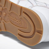 MEN'S REEBOK CLASSIC LEATHER PRIDE SHOES WHITE / EMERALD / COBALT