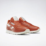 MEN'S REEBOK CLASSIC LEATHER SHOES ORANGE / WHITE