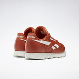 MEN'S REEBOK CLASSIC LEATHER SHOES ORANGE / WHITE