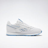 MEN'S REEBOK CLASSIC LEATHER SHOES PORCELAIN / CYAN / WHITE