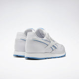 MEN'S REEBOK CLASSIC LEATHER SHOES PORCELAIN / CYAN / WHITE