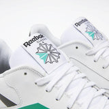 MEN'S REEBOK CLASSIC LEATHER VECTOR SHOES WHITE / BLACK / EMERALD