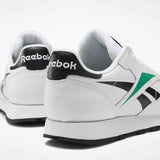 MEN'S REEBOK CLASSIC LEATHER VECTOR SHOES WHITE / BLACK / EMERALD