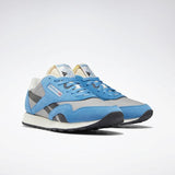 MEN'S REEBOK CLASSIC NYLON SHOES CYAN / TIN / TRUE GREY / CHALK