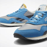MEN'S REEBOK CLASSIC NYLON SHOES CYAN / TIN / TRUE GREY / CHALK