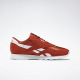 MEN'S REEBOK CLASSIC NYLON SHOES RED / WHITE
