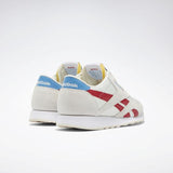 MEN'S REEBOK CLASSIC NYLON SHOES CHALK / SCARLET / WHITE