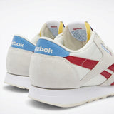 MEN'S REEBOK CLASSIC NYLON SHOES CHALK / SCARLET / WHITE
