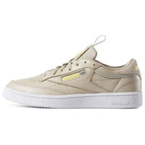 MEN'S REEBOK CLUB C 85 LIGHT SAND / WHT / LEMON / GREY