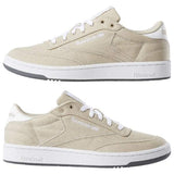 MEN'S REEBOK CLUB C 85 CANVAS LIGHT SAND / WHITE / GREY