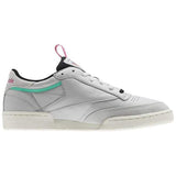 MEN'S REEBOK CLUB C 85 RAD SKULL GREY / BRIGHT EMERALD / RADICAL PINK / CHALK