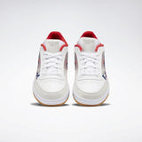 MEN'S REEBOK CLUB C 85 SHOES WHITE / VITAL BLUE / PRIMAL RED