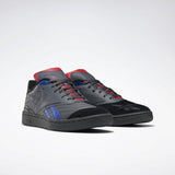 MEN'S REEBOK CLUB C RC 1.0 SHOES TRUE GREY 7 / BLACK / HYPE PINK