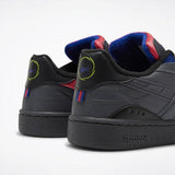 MEN'S REEBOK CLUB C RC 1.0 SHOES TRUE GREY 7 / BLACK / HYPE PINK