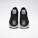 MEN'S REEBOK CLUB C REVENGE PLUS SHOES BLACK / WHITE / COLD GREY 2