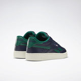 MEN'S REEBOK CLUB C REVENGE PLUS SHOES REEBOK NAVY / GREEN / CHALK