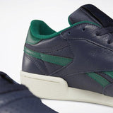 MEN'S REEBOK CLUB C REVENGE PLUS SHOES REEBOK NAVY / GREEN / CHALK